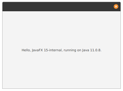 Build a JavaFX native executable with FXML